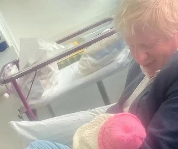 Boris Johnson becomes a father for the ninth time