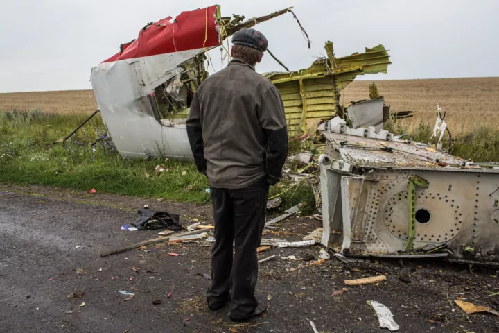 Історія одного фото: катастрофа літака MH-171