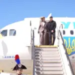 Zelensky arrives in Rome