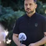 Zelenskyy in Kyiv commemorates those killed in the Russian strike and calls for tough sanctions
