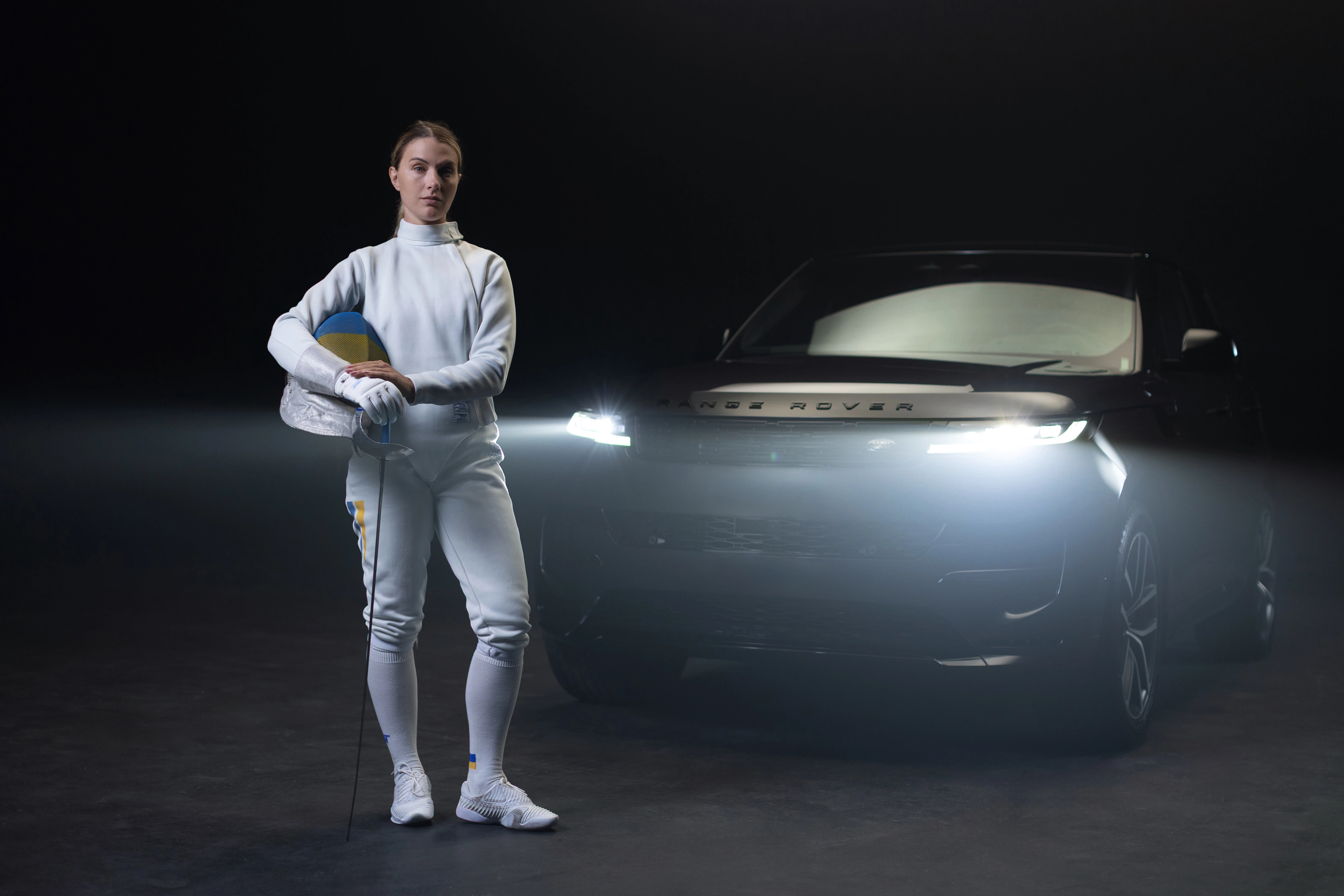 Швидка й динамічна: зірка фехтування Ольга Харлан тестує Range Rover Sport3