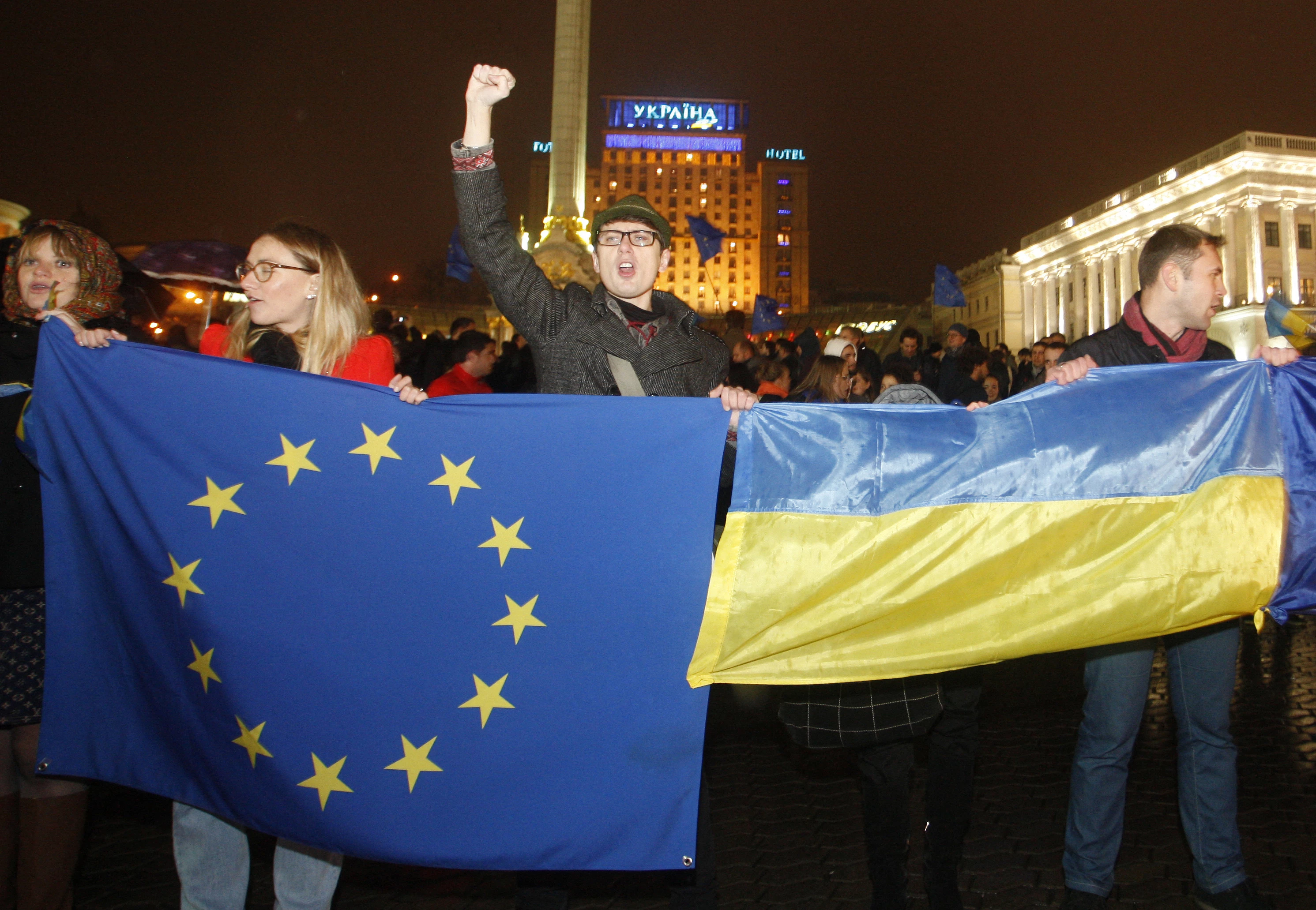 Історія одного фото: початок Революції Гідності0