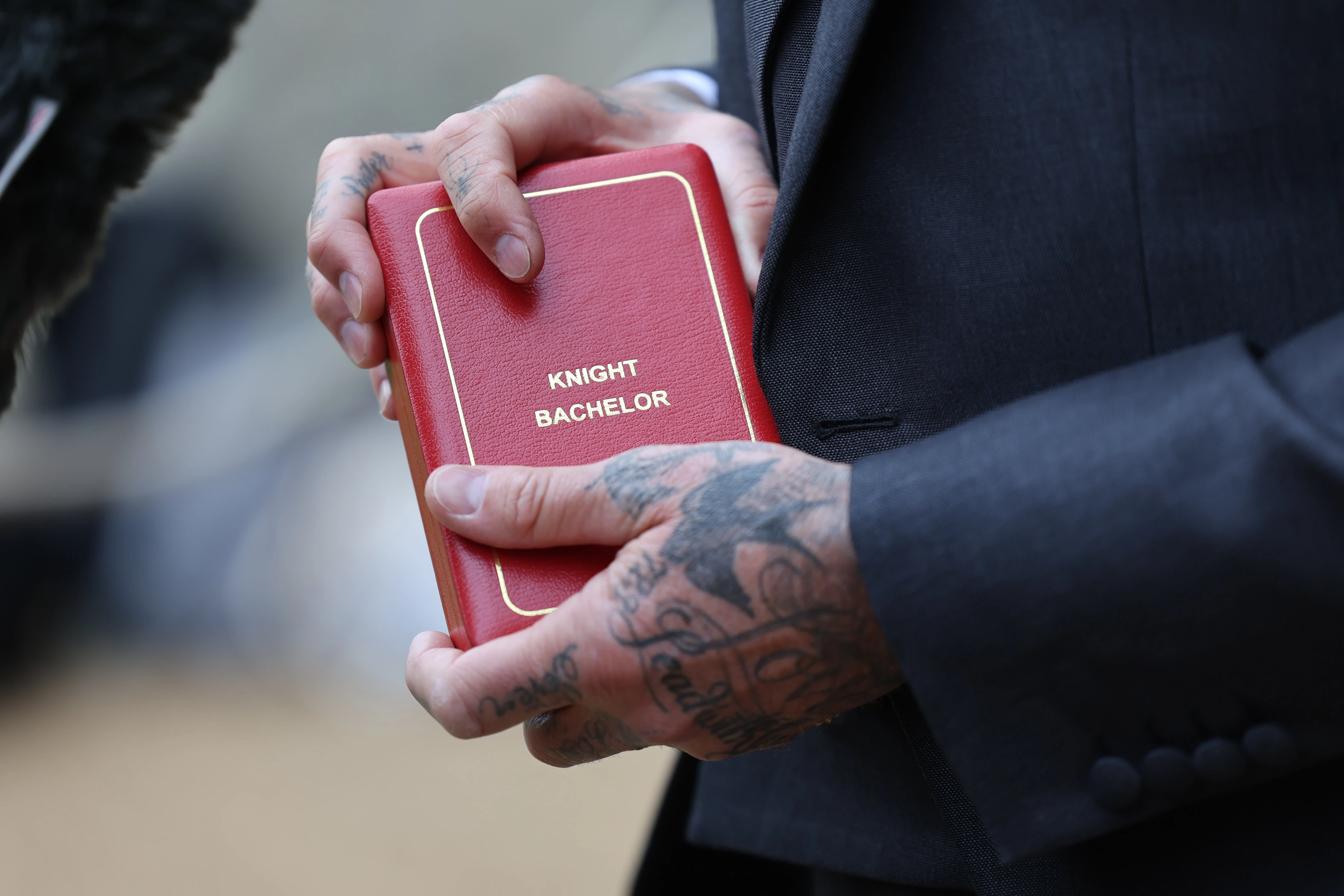 Девід Бекхем отримав титул лицаря від короля Чарльза3