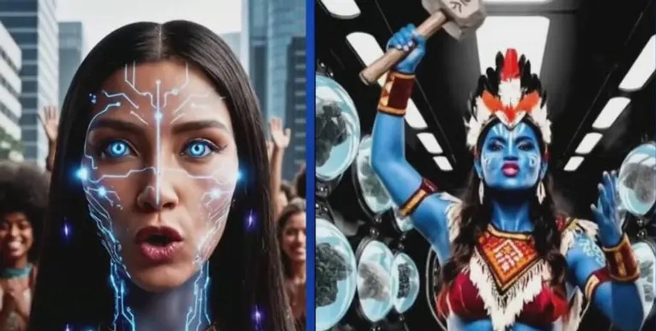 Штучний інтелект на виборах: Колумбія обирає Гайтану, кандидата-прибульця з майбутнього 3