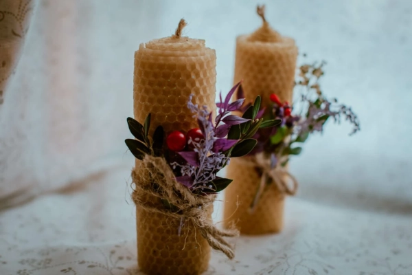 Ароматичні новорічні свічки