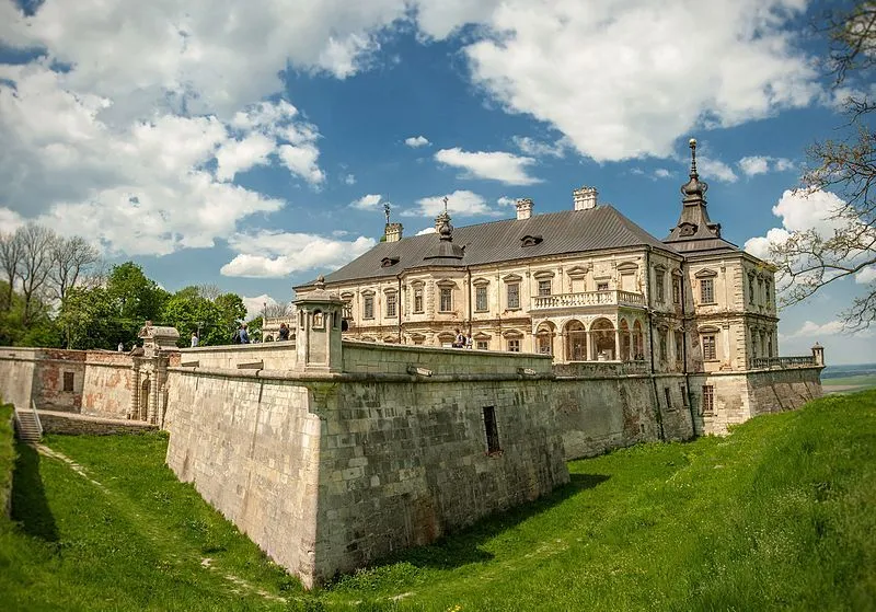 Панорама Підгорецького замку
