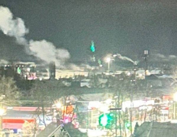 Дрони атакували оборонний завод на Тамбовщині: потужна пожежа охопила Мічурінськ