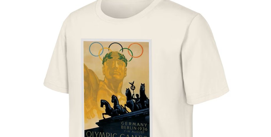 Олімпіада-2024: скандал з футболкою часів нацистської Німеччини на офіційному сайті 8