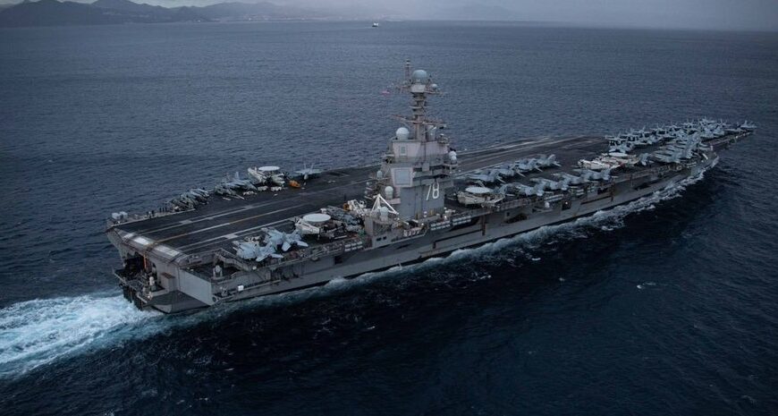 Головна 77 Флот США: Куди прямує найбільший авіаносець і чому це тривожно для Ірану