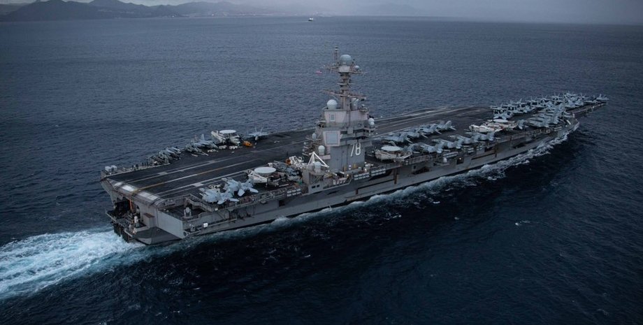 Флот США: Куди прямує найбільший авіаносець і чому це тривожно для Ірану 2