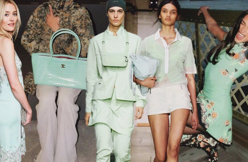 Головна 102 М’ятний “Toothpaste Dressing”: як зачіска стала трендом сезону