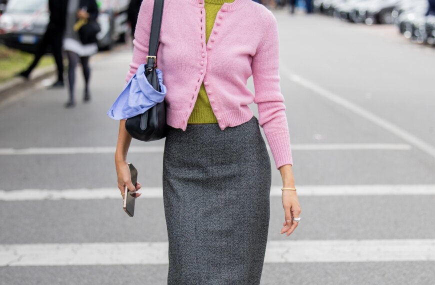 Рожевий кардиган: Весняний хіт, що витісняє бомбери