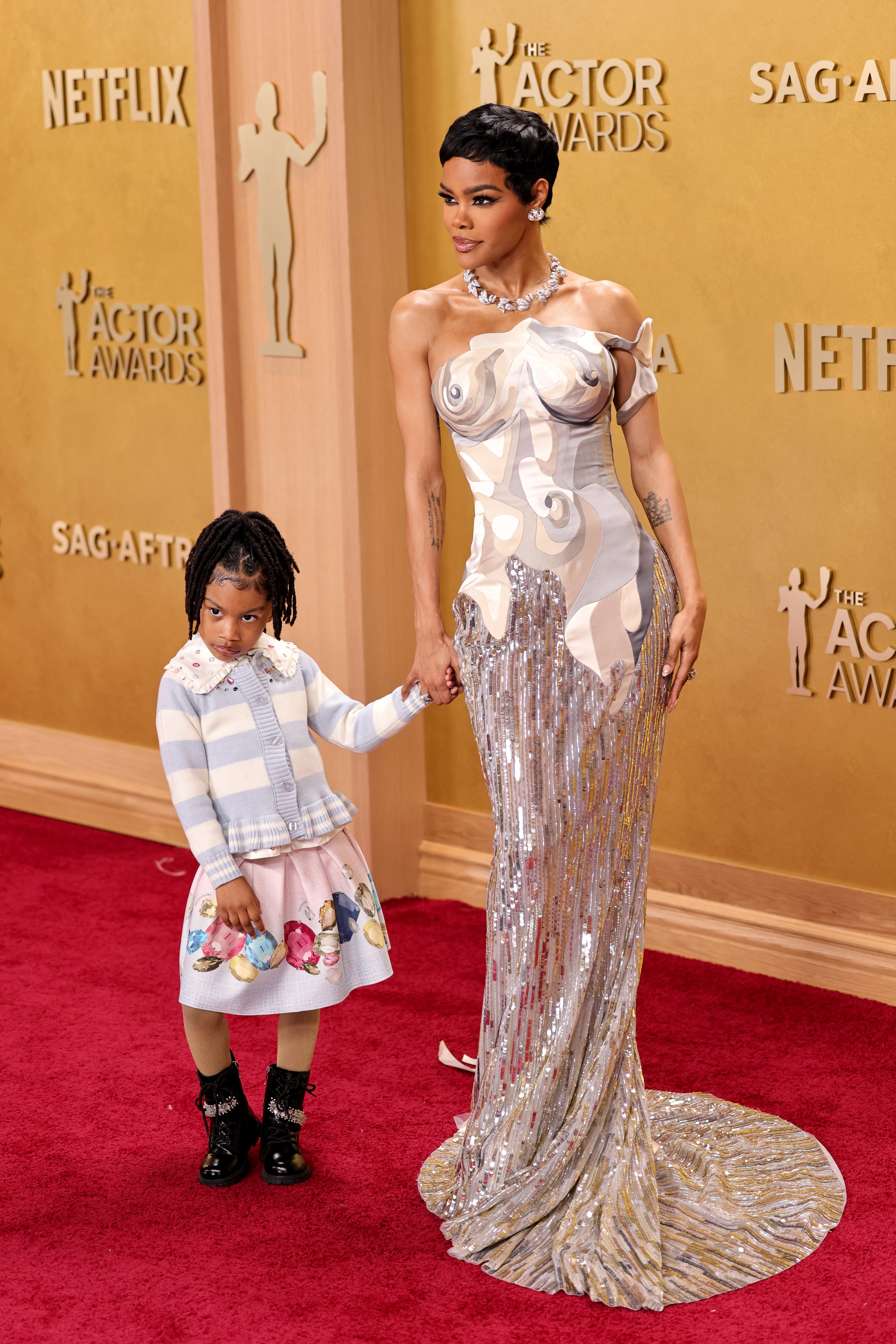 Теяна Тейлор у Thom Browne2