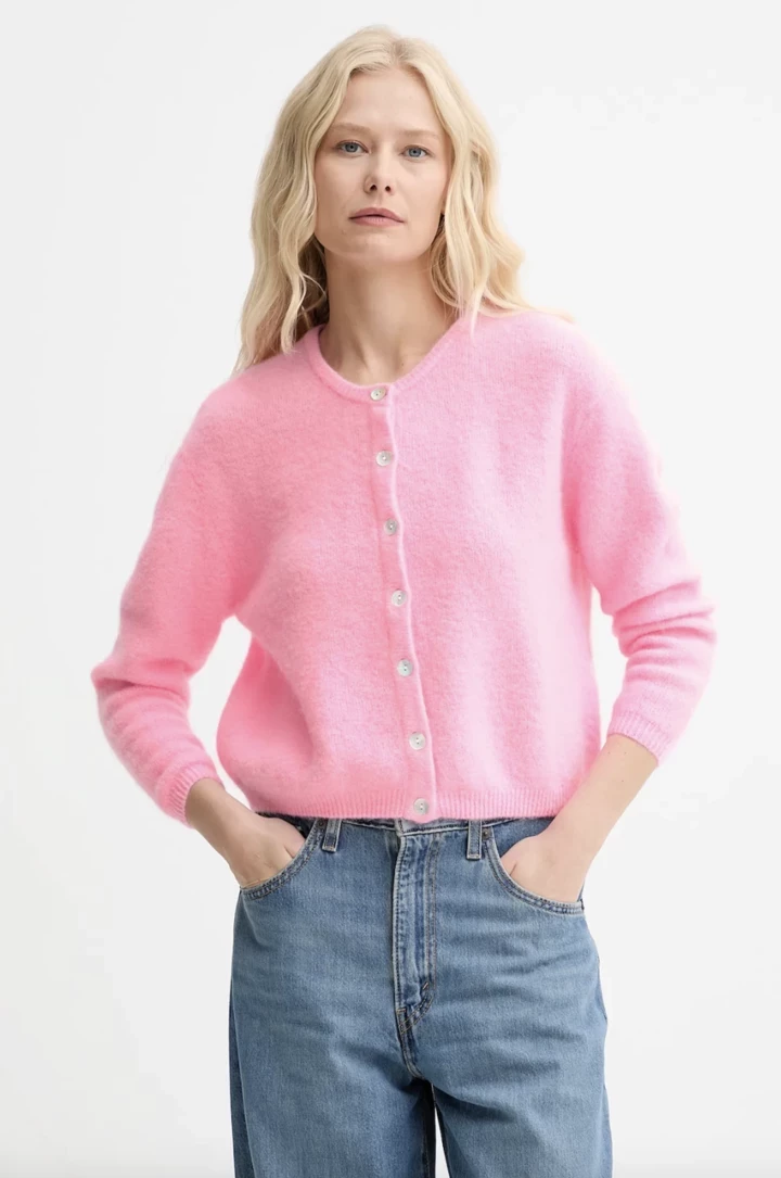 Рожевий кардиган: Весняний хіт, що витісняє бомбери5