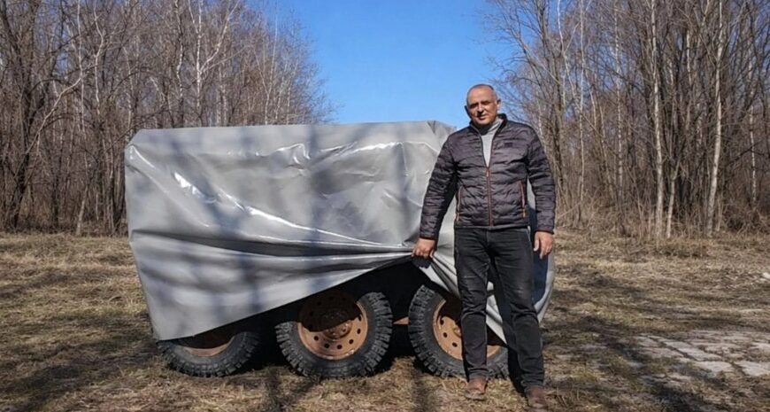 Створено потужний наземний дрон “Мамонт” для ЗСУ: перші кадри