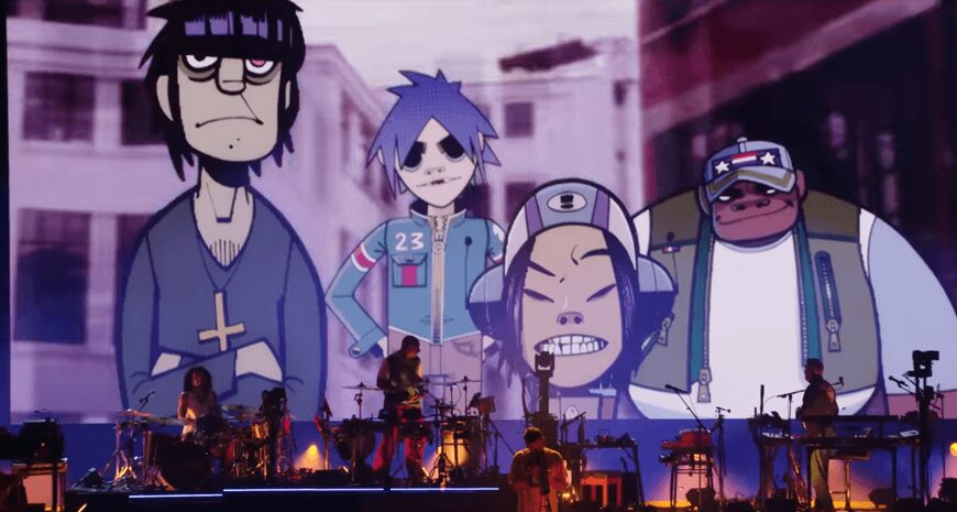 Головна 96 Gorillaz: новий трек викликав скандал через російську фразу та зрив концерту у…