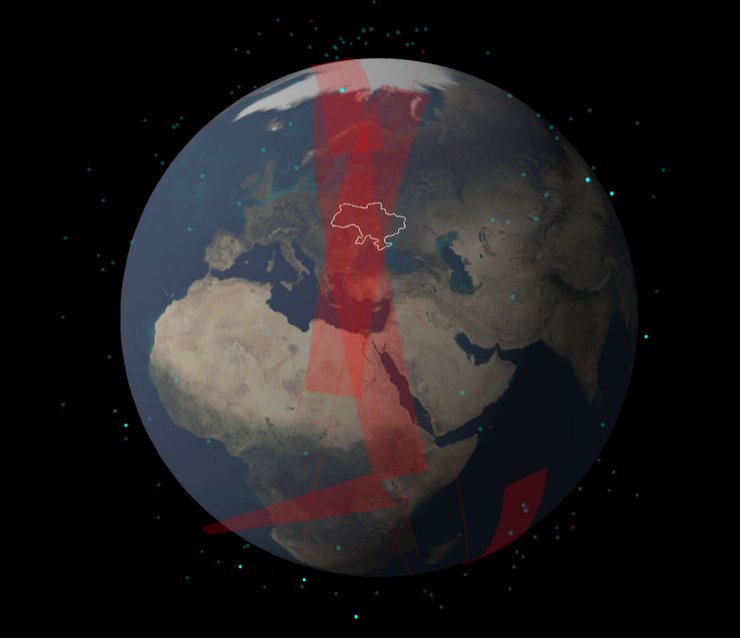 Росія спостерігає за Україною з космосу: розкрито деталі супутникової розвідки 4