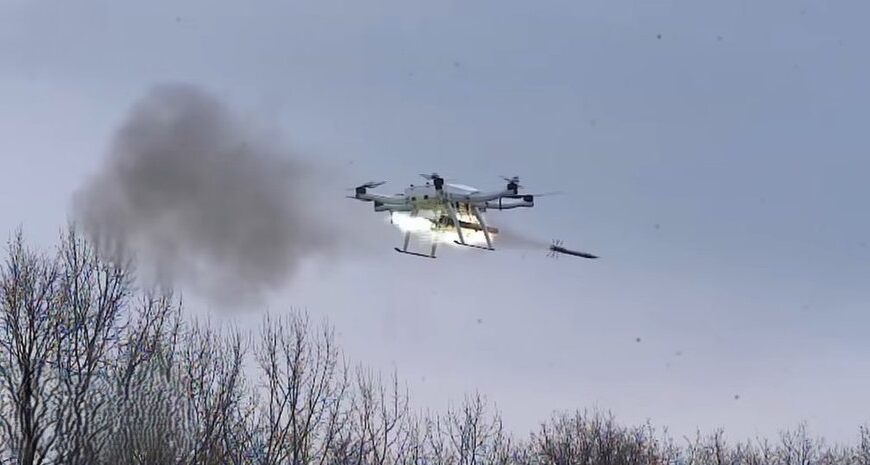 IKA-ROCKET: Український дрон випускає ракети – дивіться відео з новим БПЛА