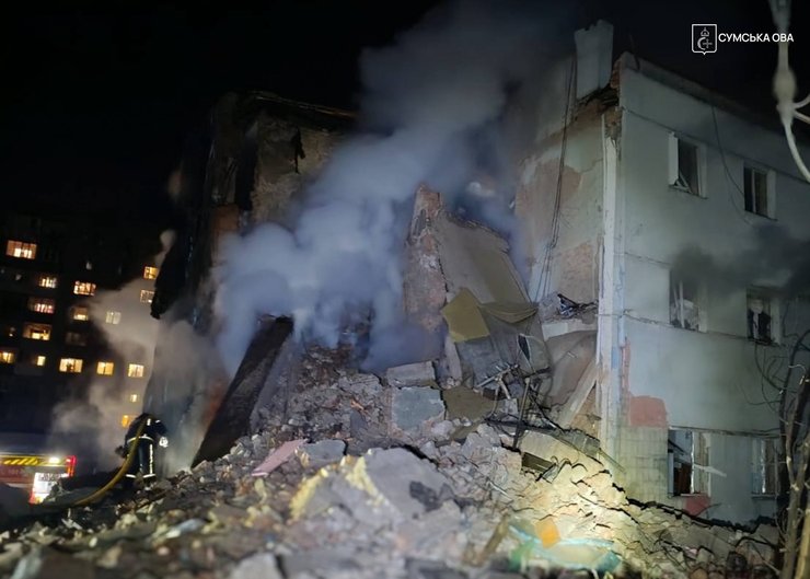 Знищено вокзал у Шостці: дронова атака росіян змінила вигляд міста 6
