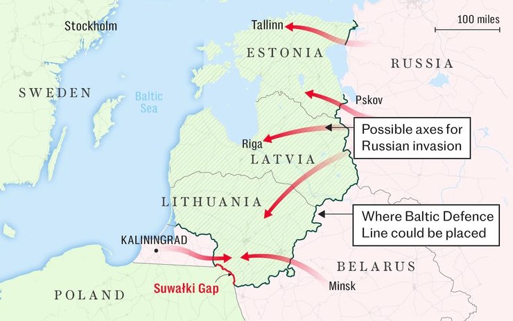 Бліцкриг РФ: Литва під ударом — експерти назвали терміни окупації 4 Бліцкриг РФ: Литва під ударом — експерти назвали терміни окупації 4