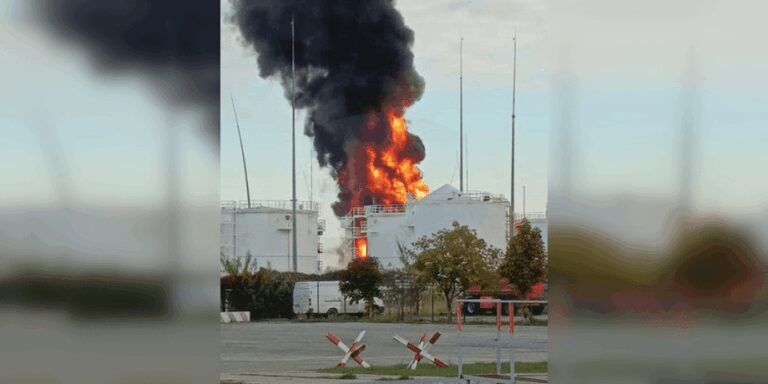 Дрони атакували російську нафтобазу: подробиці та відео ураження 28