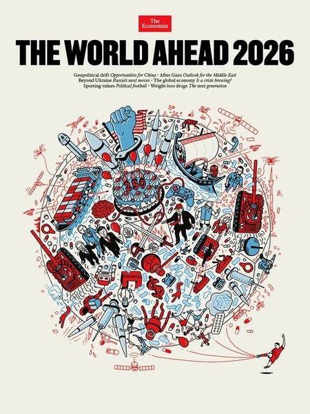 Зеленський серед танків і дронів: The Economist прогнозує майбутнє 2026 року 4