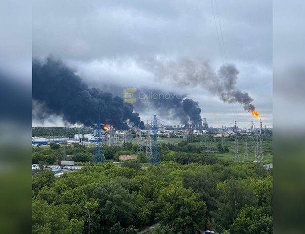 Головна 80 Вибух у Москві: знищено АВТ-6 та чотири резервуари з нафтою…