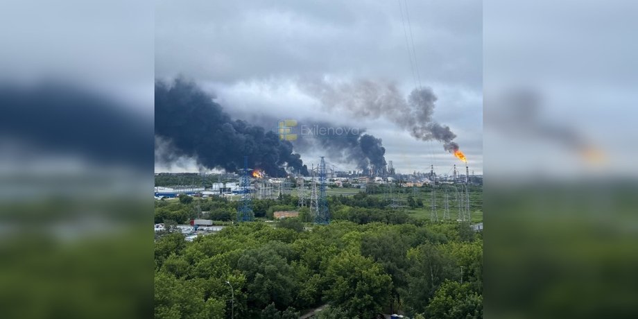 Вибух у Москві: знищено АВТ-6 та чотири резервуари з нафтою – розкрито деталі інциденту 2 Вибух у Москві: знищено АВТ-6 та чотири резервуари з нафтою – розкрито деталі інциденту 2