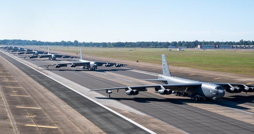 Головна 67 Розбився стратегічний гігант: США втратили унікальний B-52H Stratofortress