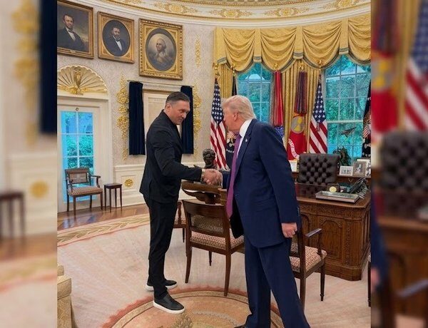 Головна 88 Усик привітався з Трампом у Білому домі: Зустріч президента та…