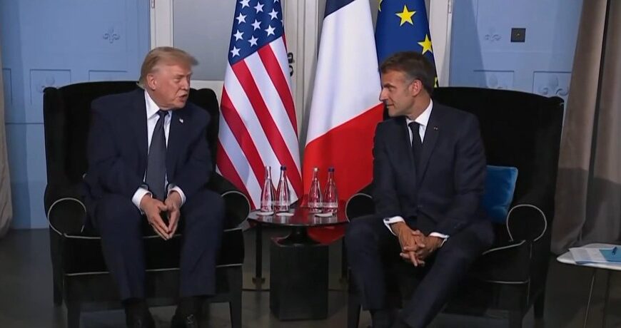 Головна 68 Трамп несподівано перехопив ініціативу: ексклюзивні кадри зустрічі з Зеленським на саміті G7-2026