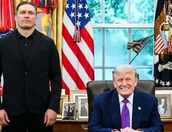 Головна 84 Усик у Білому домі: несподівана зустріч із Трампом та ексклюзивні…
