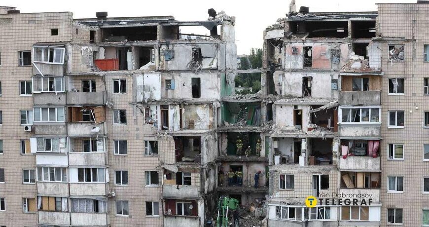 Головна 92 Наслідки нічної атаки РФ: Київ та Вишневе під ударом — фоторепортаж