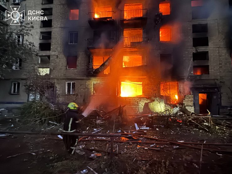 Наслідки атаки на Київ: ДСНС оновила дані про загиблих та постраждалих 7