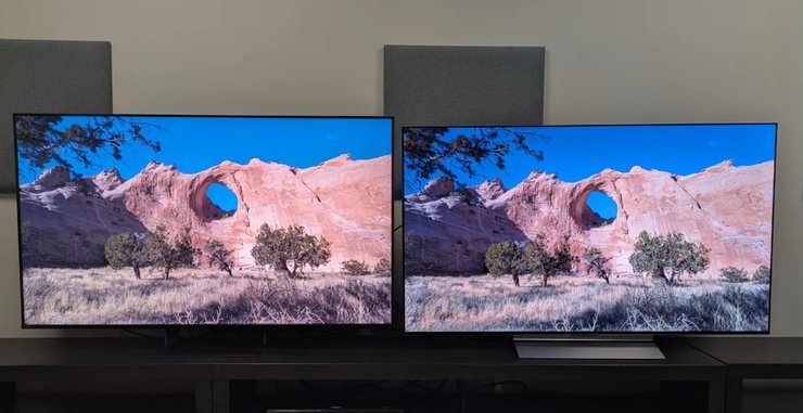 OLED проти Mini-LED: експерти визначили переможця в битві телевізорів LG C6 і Sony Bravia 7 II 8