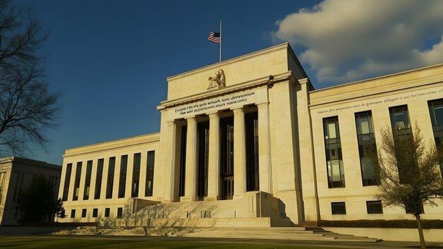 Федеральна резервна система зберегла ключову ставку в діапазоні 3,5–3,75%, відповідаючи прогнозам. 2 Федеральна резервна система зберегла ключову ставку в діапазоні 3,5–3,75%, відповідаючи прогнозам. 2