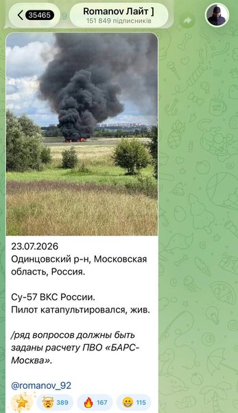 Український кібер-щит змусив ППО РФ збити власний Су-57: деталі події 5 Український кібер-щит змусив ППО РФ збити власний Су-57: деталі події 5