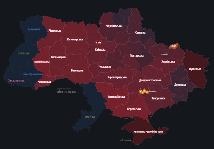 Україна під вогнем: Росія запускає крилаті ракети та "Шахеди" 4 Україна під вогнем: Росія запускає крилаті ракети та "Шахеди" 4