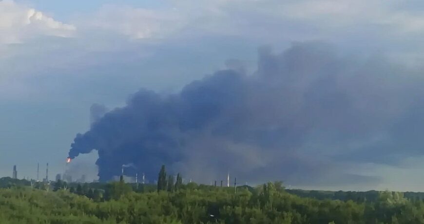 Головна 93 Башкортостан палає: дрони атакували ключовий НПЗ “Газпрому”