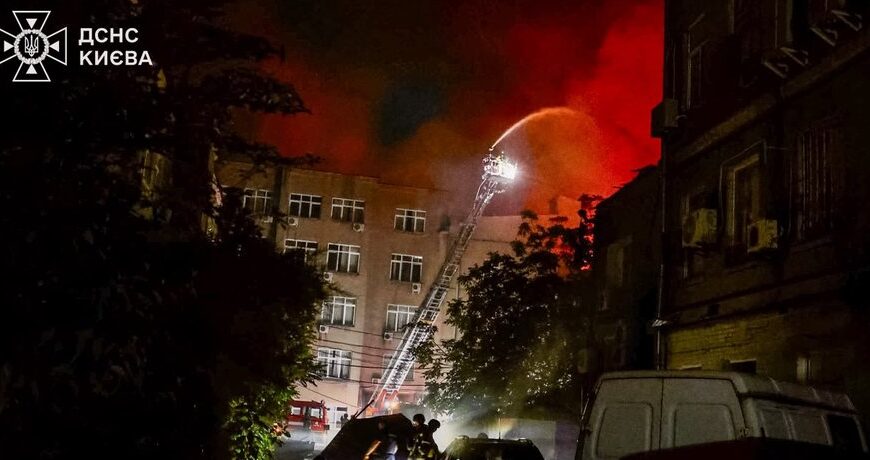 Наслідки атаки на Київ: ДСНС оновила дані про загиблих та постраждалих