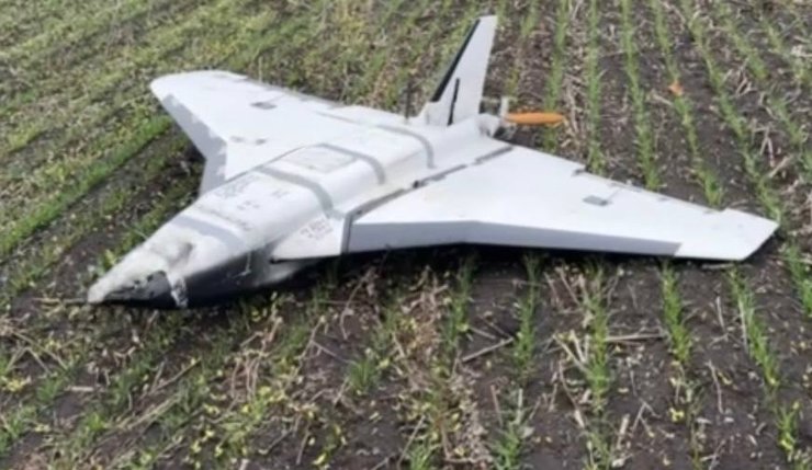Помічено гігантську "Герберу": українське небо відбило розширену версію російського дрона 6 Помічено гігантську "Герберу": українське небо відбило розширену версію російського дрона 6