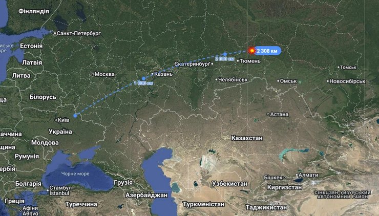 ЗСУ атакували хімзавод у Тобольську: перші кадри наслідків 4 ЗСУ атакували хімзавод у Тобольську: перші кадри наслідків 4