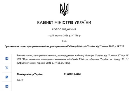 Заступника міністра оборони України звільнено: подробиці рішення 4 Заступника міністра оборони України звільнено: подробиці рішення 4