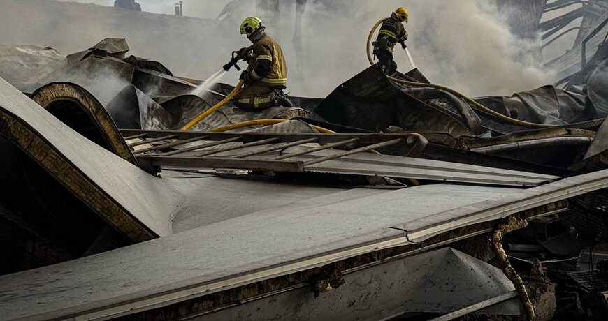 Головна 109 Близько пів мільйона квадратів складів знищено російськими обстрілами за місяць