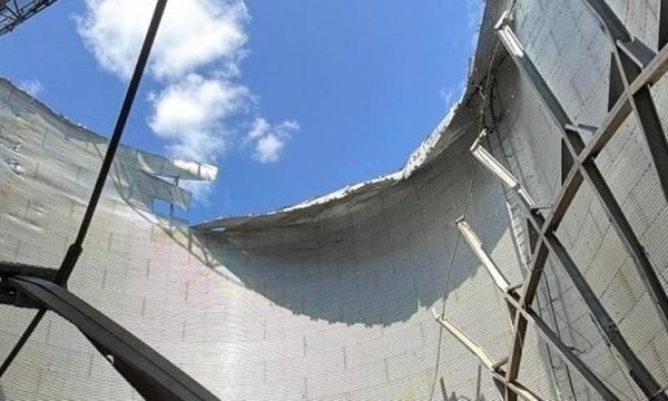 Зерновий елеватор “Укрлендфармінг” на Сумщині знищено внаслідок російської ракетної атаки, працівник зазнав поранень.