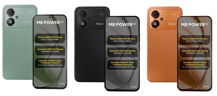 Poco M8 Power чи Vivo Y500: який бюджетний Android-смартфон обрати? 5 Poco M8 Power чи Vivo Y500: який бюджетний Android-смартфон обрати? 5