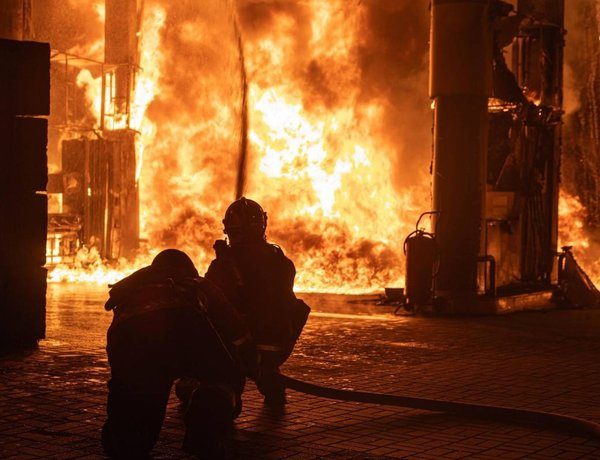 Росіяни спалили всі АЗС Полтавщини за одну ніч