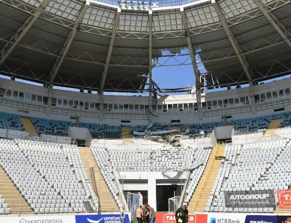 Як обороняється “Чорноморець”: оновлений одеський стадіон після атаки