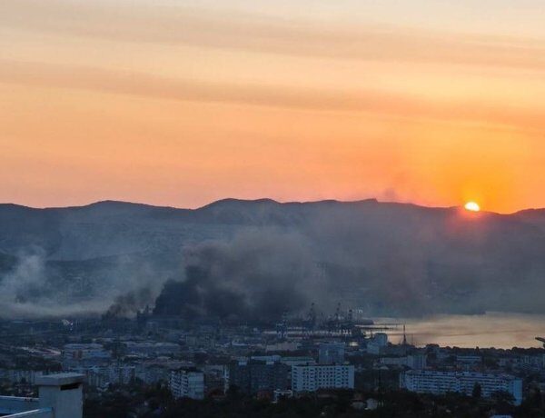 Безпілотники палали в Новоросійську: порт охопило полум’я після нічної атаки