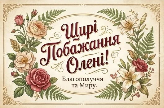 З Днем народження, Олено: щирі побажання та яскраві привітання 19
